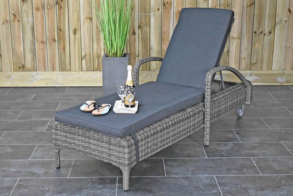 Rhodos ligbed Kobo Grey - kussen - Outnest
