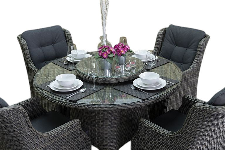 Rio-Darwin Tuinset 4 Personen - Kobo Grey