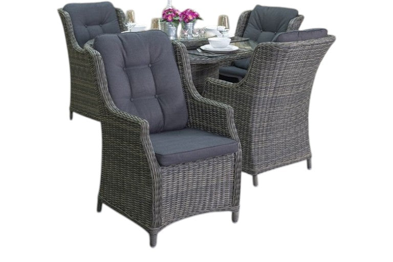 Rio-Darwin Tuinset 4 Personen - Kobo Grey