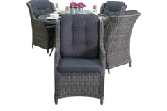 Rio-Darwin Tuinset 4 Personen - Kobo Grey