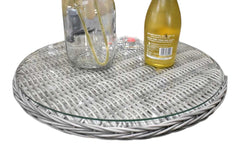 Rio Ronde Tuintafel 150 cm - Glas / Light Kobo Grey