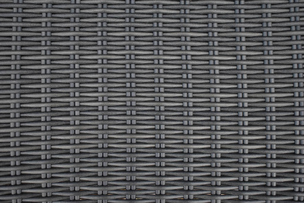 Florida Verstelbare Dining Loungeset Hoekbank Rock Grey wicker structuur detail