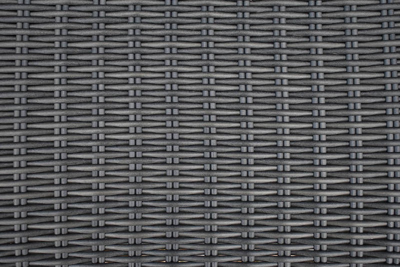 Florida Verstelbare Dining Loungeset Hoekbank Rock Grey wicker structuur detail