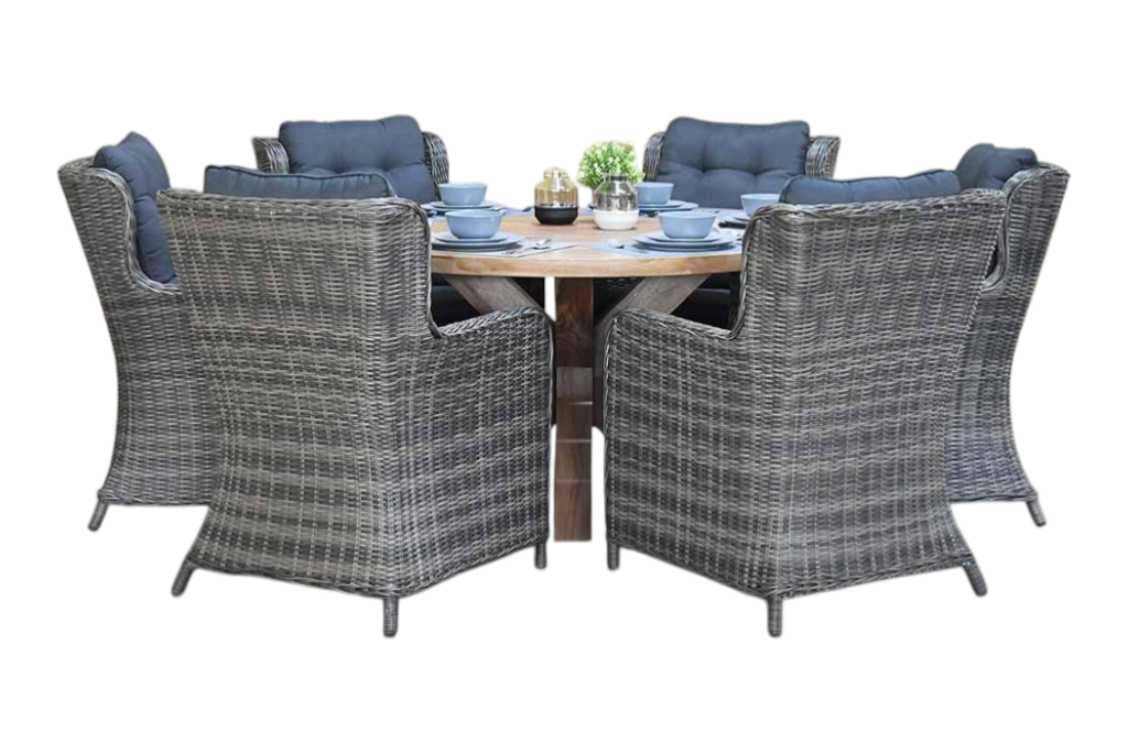 Surakarta-Delano Tuinset 6 Personen - Kobo Grey