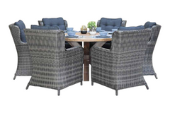 Surakarta-Delano Tuinset 6 Personen - Kobo Grey