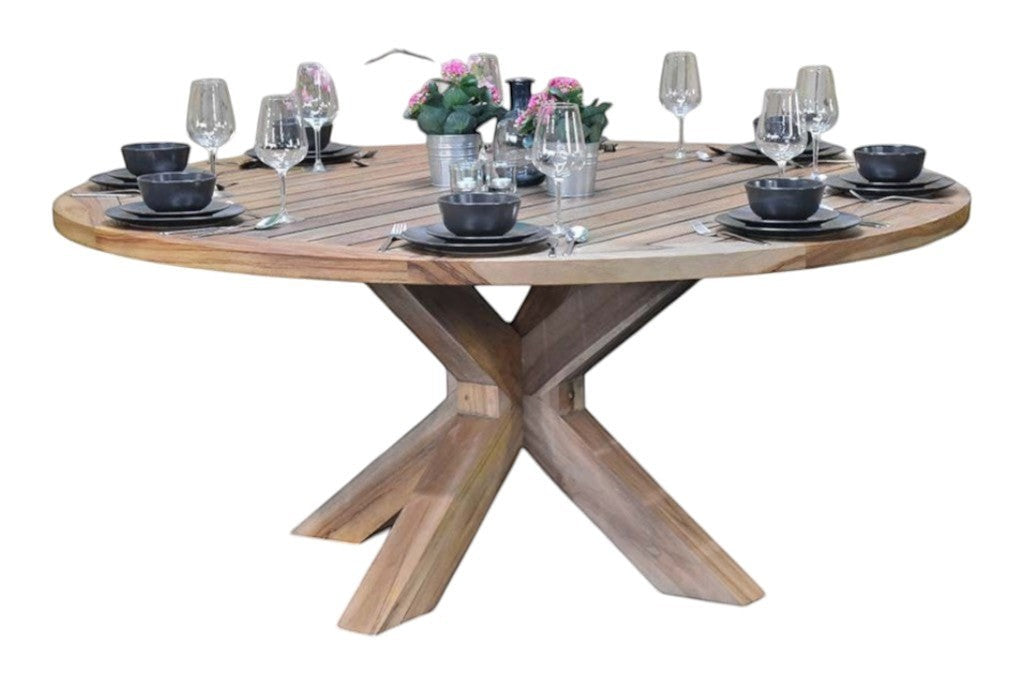 Surakarta Ronde Tuintafel 180 cm