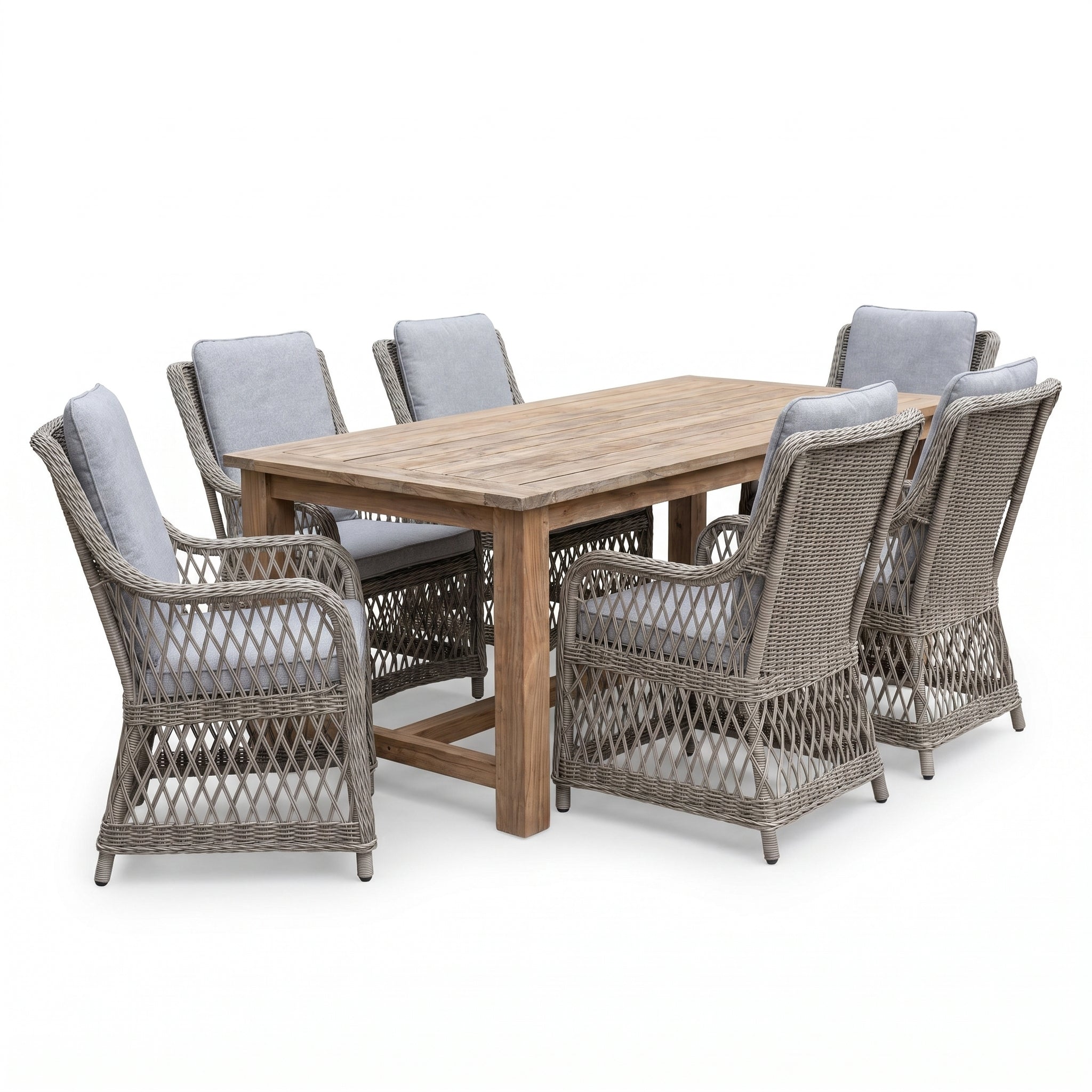 Toscane Tuinstoel | Dining - Faded Sand in een sfeervolle tuin - Outnest tuinmeubelen