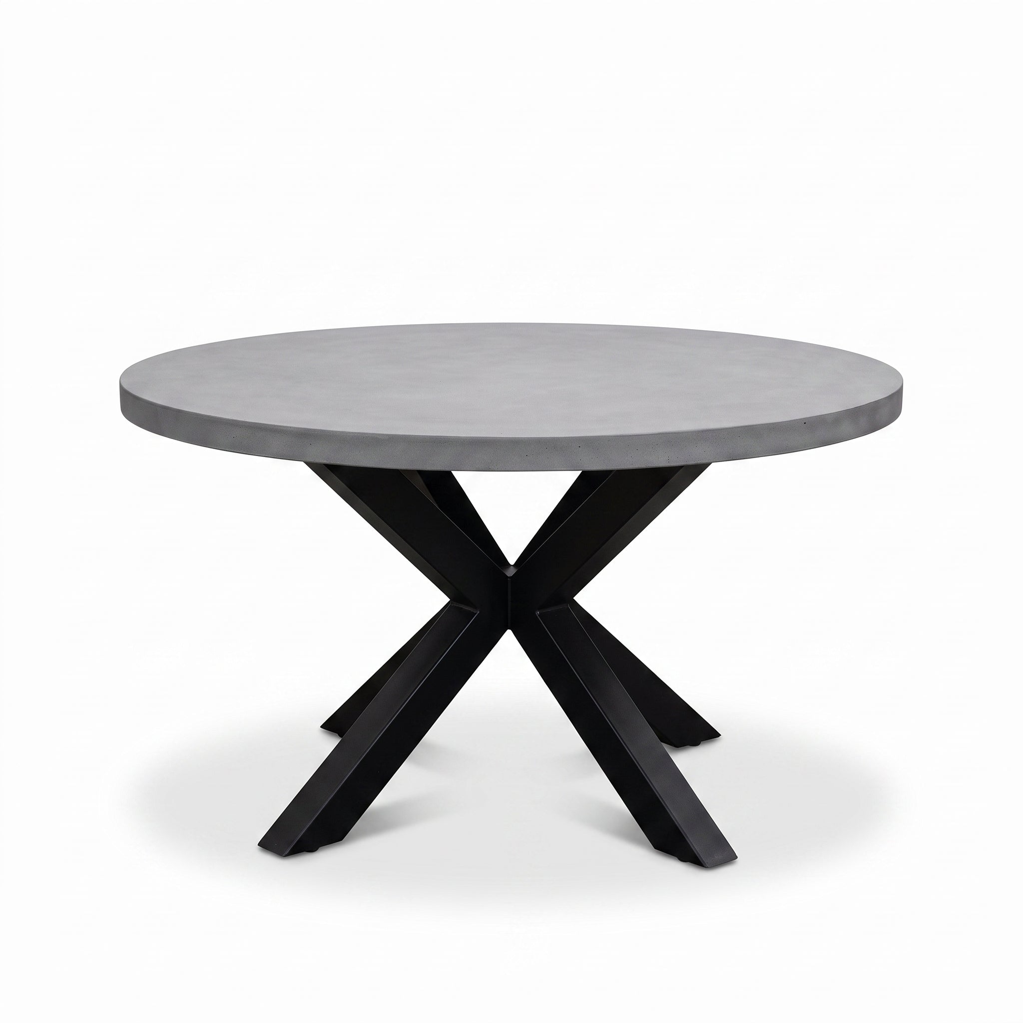 Voula Ronde Tuintafel 150 cm in een sfeervolle tuin - Outnest tuinmeubelen