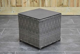 Alicante Tafeltje Spraystone 50 x 50 cm Vierkant Kobo Grey