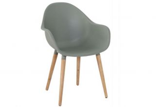 Annestad Kunststof Dining Tuinstoel Green SHOWROOMMODEL