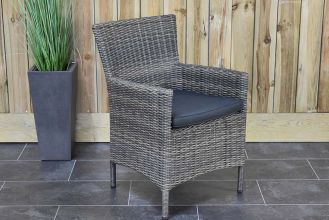 Dining Tuinstoel Aruba Kobo Grey SHOWROOMMODEL