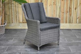 Avalon Dining Tuinstoel Natural Grey SHOWROOMMODEL