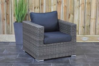 Boston Lounge Tuinstoel Kobo Grey SHOWROOMMODEL