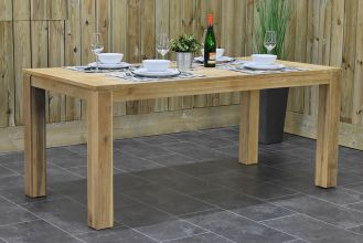 Tuintafel Cancun 180 Vintage Light Teak Look Grey