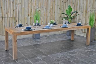 Tuintafel Cancun 300 Teak Natural