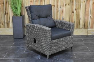 Lounge Tuinstoel Verstelbaar New York Kobo Grey