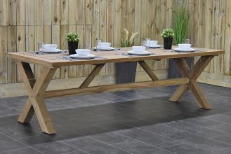 Tuintafel Norwich 300 Teak Natural