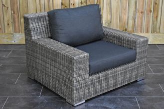 Lounge Tuinstoel Riga Kobo Grey