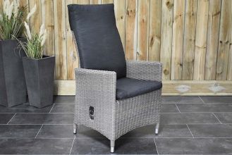 Dining Tuinstoel Verstelbaar Rock Hampton Natural Brown
