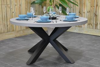 Tuintafel Rond Voula 150 Polystone