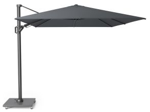 Platinum Challenger T2 3,5 x 2,6 m Zweefparasol Antraciet Incl. Granietenvoet en Beschermhoes