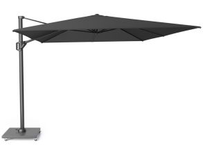 Platinum Challenger Zweefparasol T1 3 x 4 m Faded Black Incl. Granietenvoet 120 Kilo en Beschermhoes