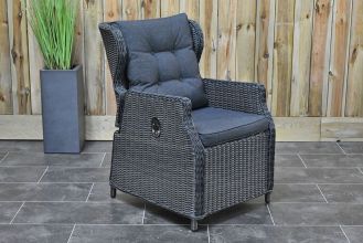 Barcelona Verstelbare Dining Tuinstoel Rock Grey SHOWROOMMODEL