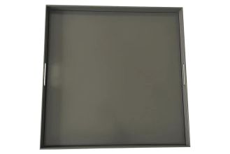 Aluminium Dienblad Stone Brown