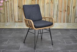 Dover Dining Tuinstoel Bamboo WINTER AANBIEDING