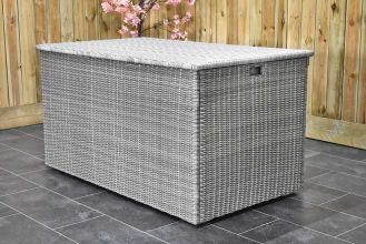 Kussenbox 160 x 92 x 86 cm 970 Liter Light Kobo Grey
