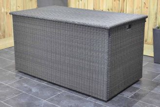 Kussenbox 160 x 92 x 86 cm 970 Liter Rock Grey