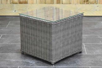 Phoenix Tafeltje 50 x 50 cm Vierkant Natural Grey