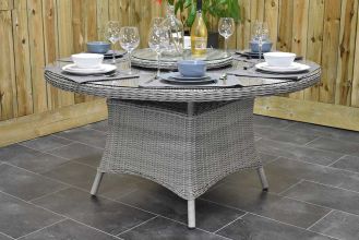 Rio Ronde Tafel 130 Light Kobo Grey