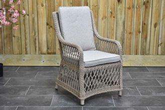 Dining Tuinstoel Toscane Faded Sand Brown