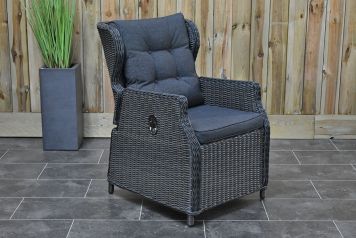 Dining Tuinstoel Verstelbaar Barcelona Rock Grey