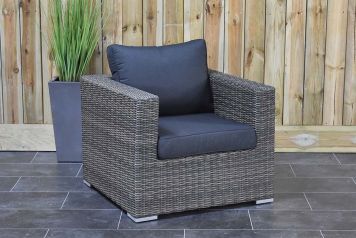 Boston Lounge Tuinstoel Kobo Grey SHOWROOMMODEL