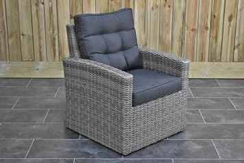 Lounge Tuinstoel Denver Natural Grey
