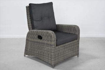 Lounge Tuinstoel Verstelbaar Florida Kobo Grey