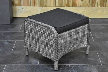 Kansas Hocker Natural Grey