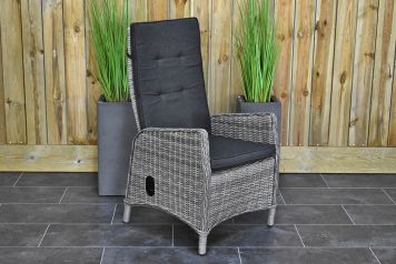 Dining Tuinstoel Verstelbaar Kansas Natural Grey