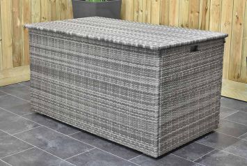 Kussenbox 160 x 92 x 86 cm 970 Liter Light Grey