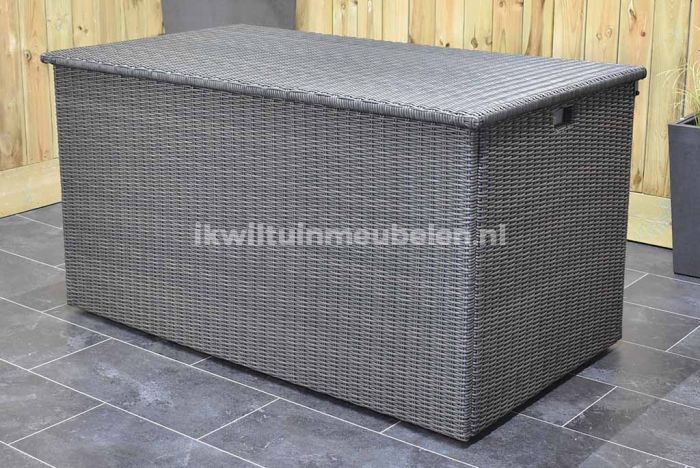 Op de loer liggen Speels Verwacht het Kussenbox 160 x 92 x 86 cm 970 Liter Rock Grey