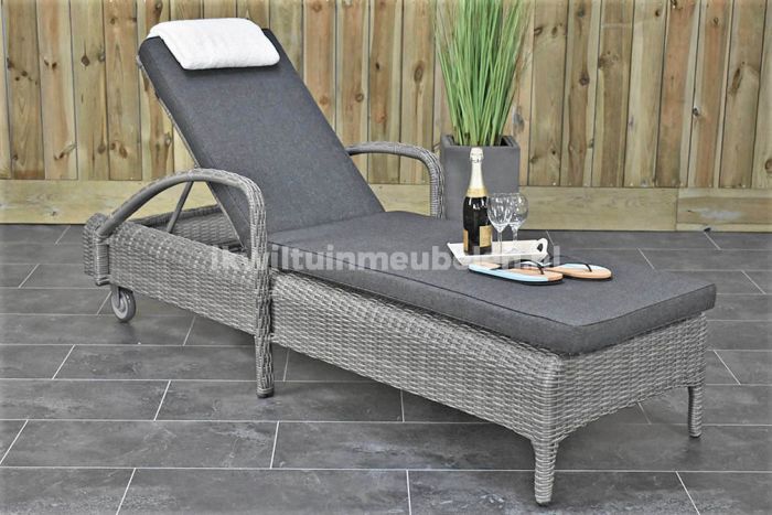 met Wielen Rhodos Natural Grey · Scherpe Prijs!