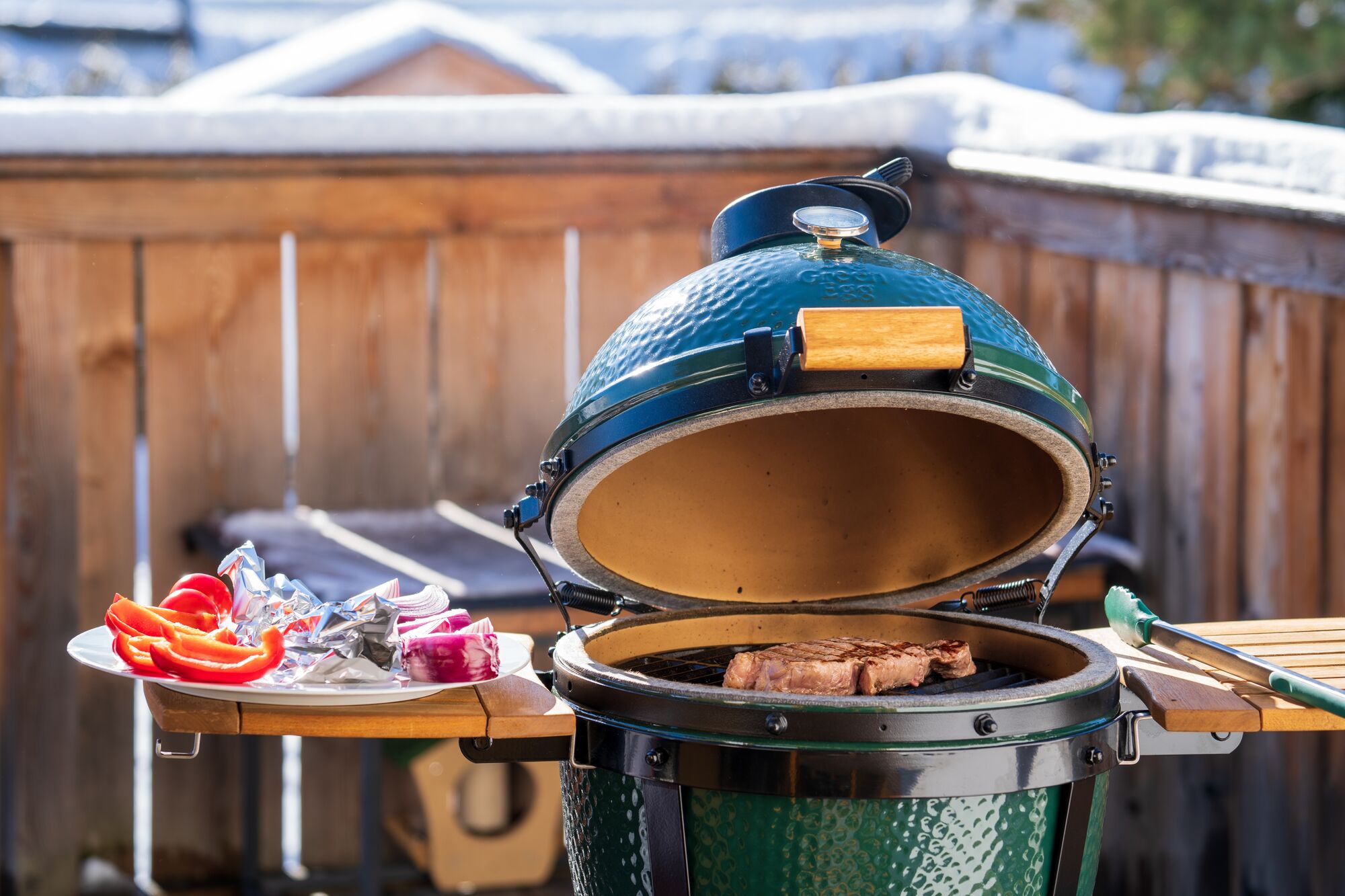 Winterbarbecue in je eigen tuin
