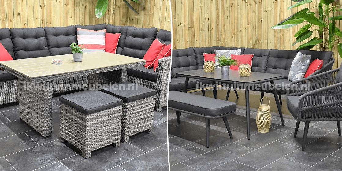 Goedkope lounge-dining set kopen