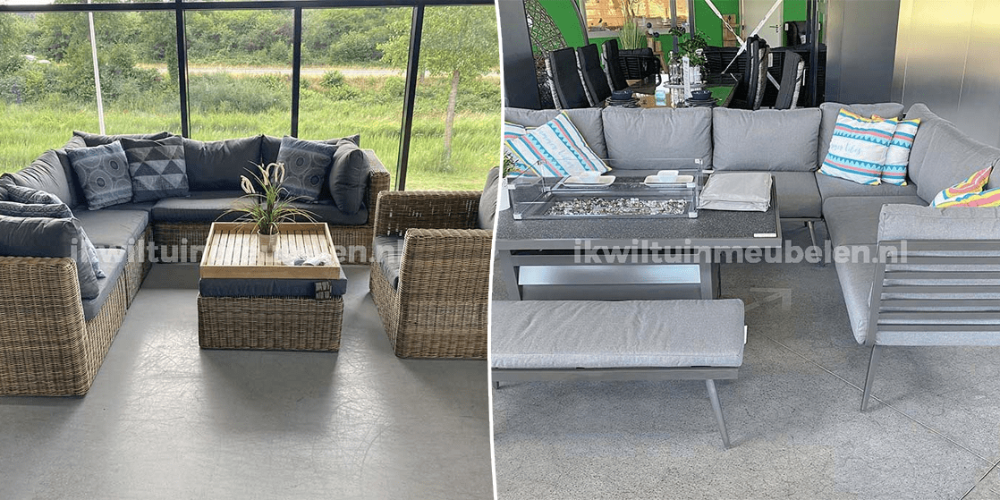 Hoekbank loungeset kopen