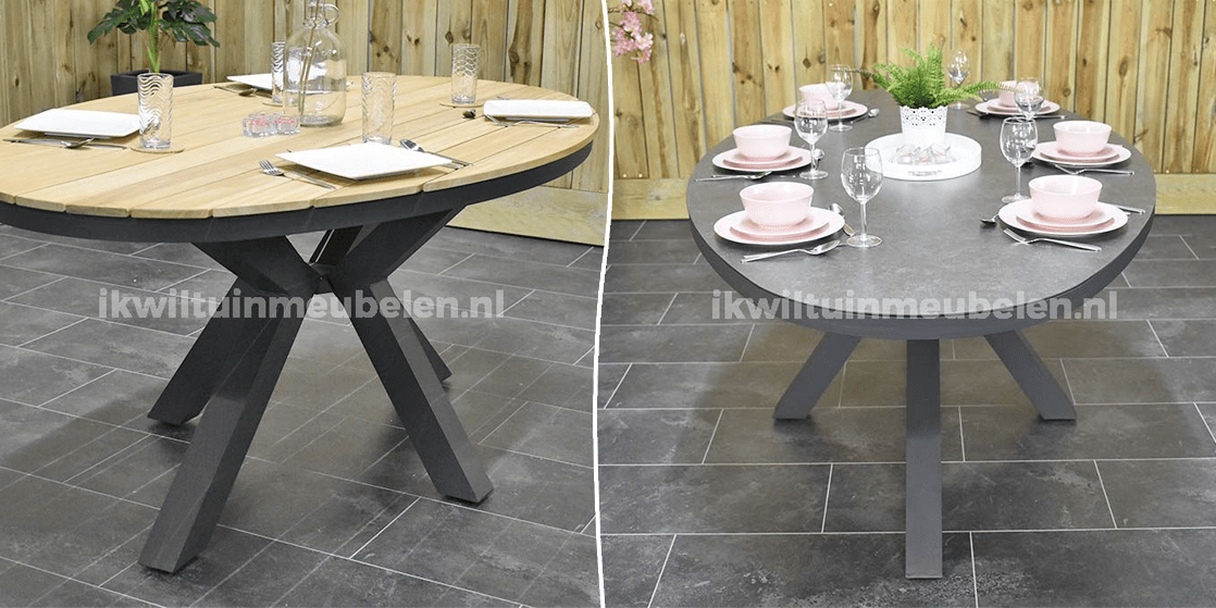 Ovale tuintafel kopen