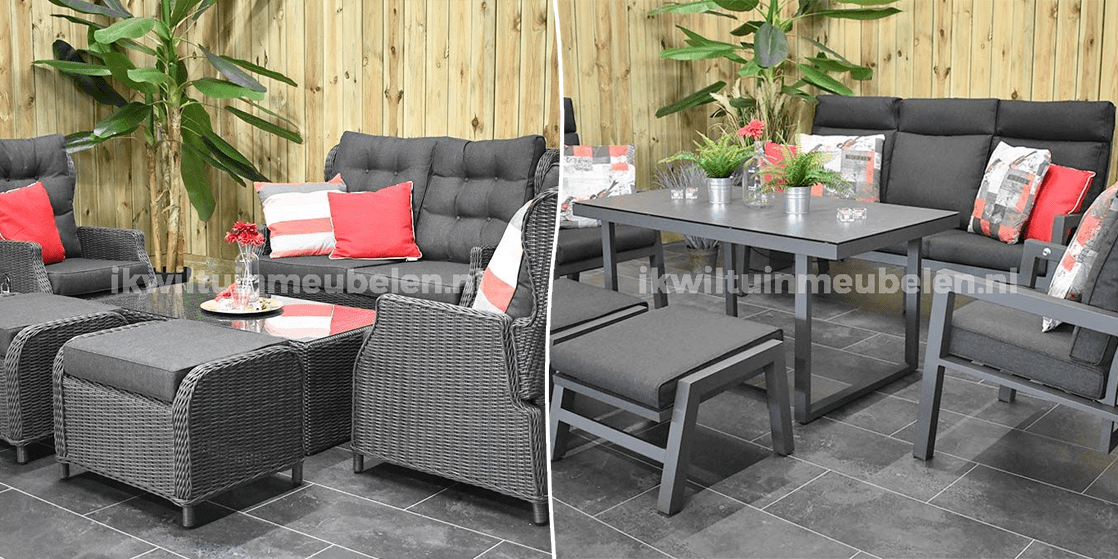 Stoel-bank loungeset kopen