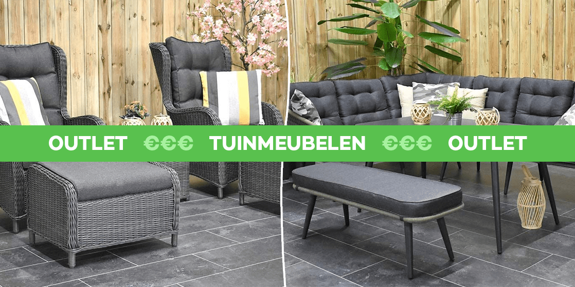 Tuinmeubelen outlet tuinmeubels
