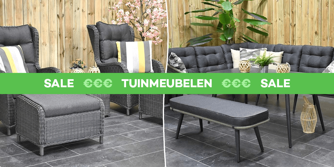 Tuinmeubelen sale tuinmeubels